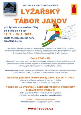 Lyžařský tábor Janov