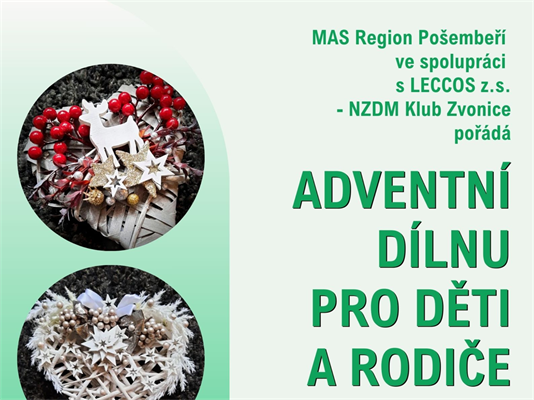 Adventní dílna pro děti a rodiče