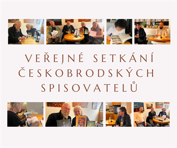 Veřejné setkání českobrodských spisovatelů