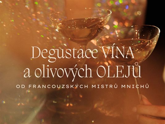 Degustace vín a olivových olejů z francouzských klášterů