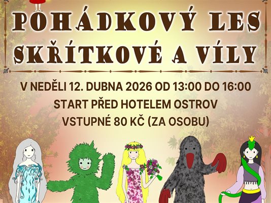 Pohádkový les - skřítkové a víly