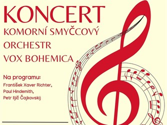 Koncert komorního smyčcového orchestru VOX BOHEMICA