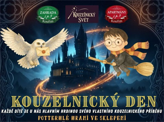 Kouzelnický den aneb Potterhlé hraní ve sklepení