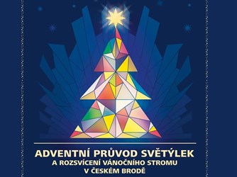 Adventní průvod světýlek