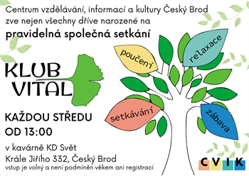 Co je KLUB VITAL?