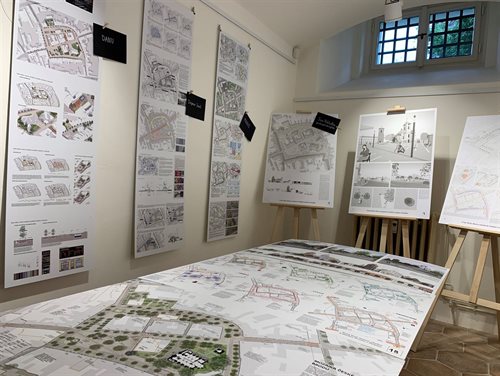 Výstava návrhů architektonické soutěže