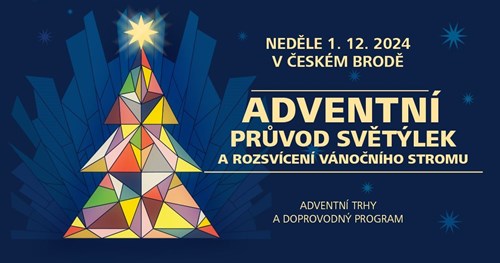 Adventní průvod světýlek