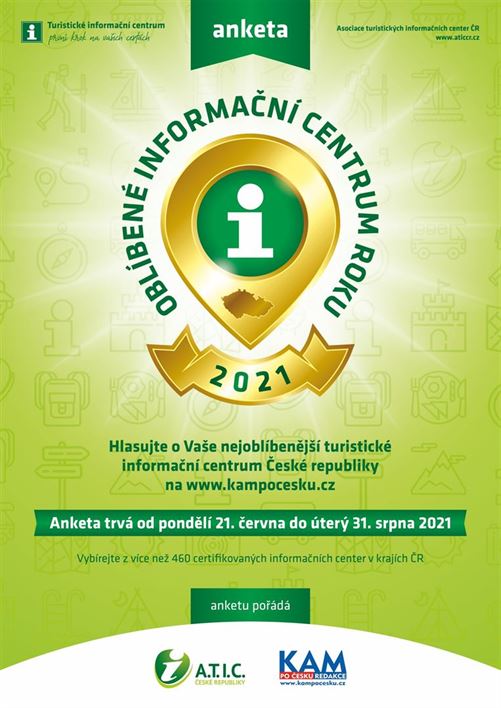 Anketa o nejoblíbenější turistické informační centrum