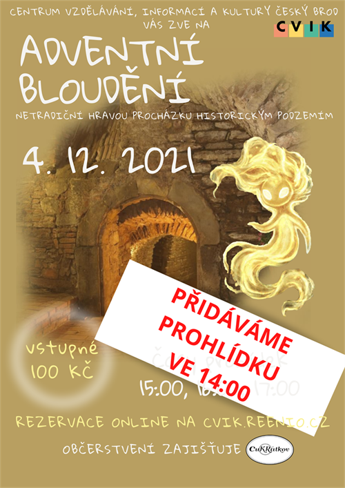 Přidáváme procházku ve 14:00