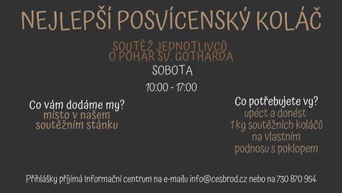 Kdo upeče nejlepší posvícenský koláč?
