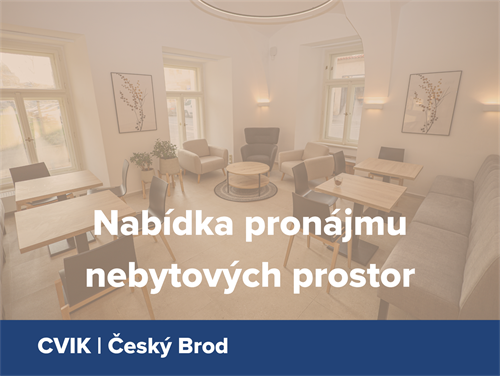 Provozujte vlastní kavárnu v centru Českého Brodu